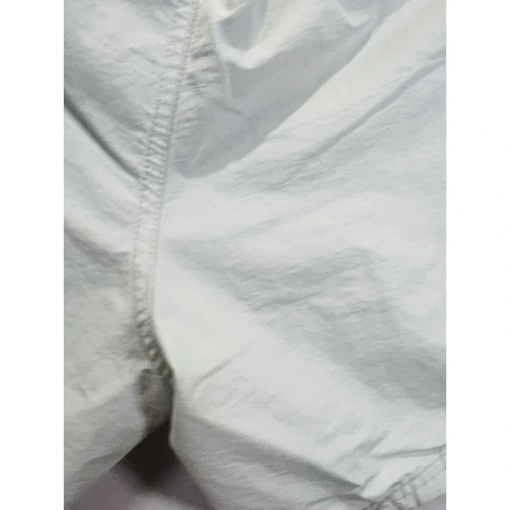 Vans Primary Volley Shorts Mens M Gray Elastic Waist Skate FLAWED DRAWSTRING